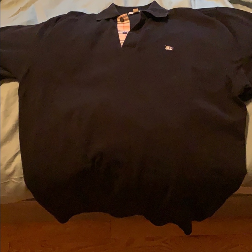 Burberry polo shirt xl